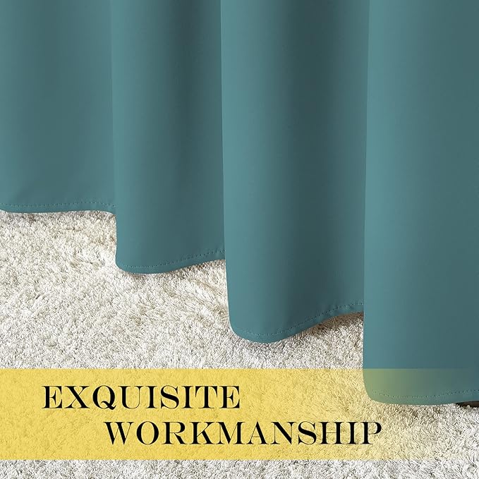 NICETOWN 66 Inch Long Blackout Curtains - Image 5