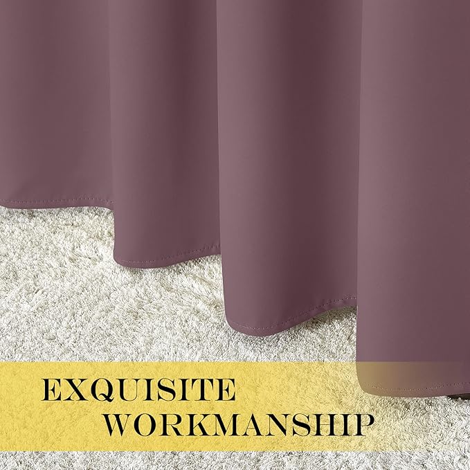 NICETOWN Sliding Door Curtain 108 Inches Long - Image 6