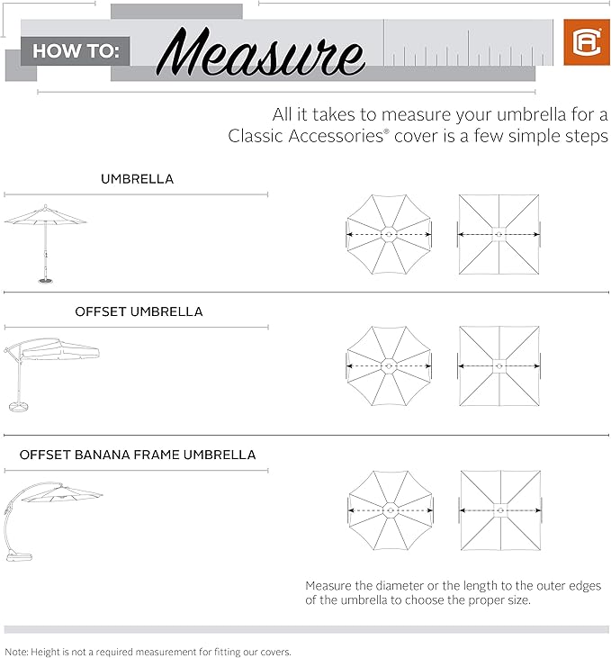 Classic Accessories Veranda Water-Resistant 13 Foot Offset Patio Umbrella & - Image 4