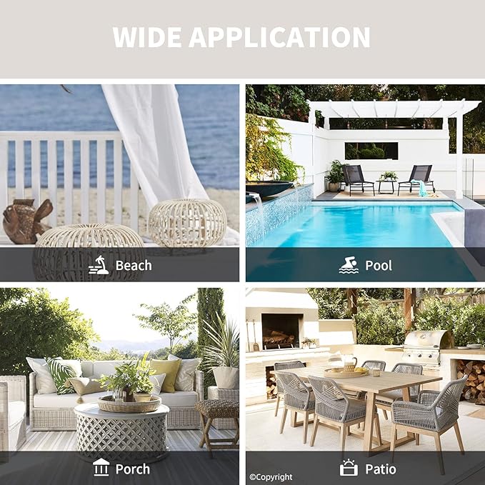 Waterproof Outdoor Curtain W52 x L84 - Image 8