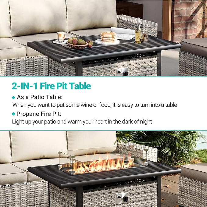 13-Piece Outdoor Patio Furniture Set - Image 9