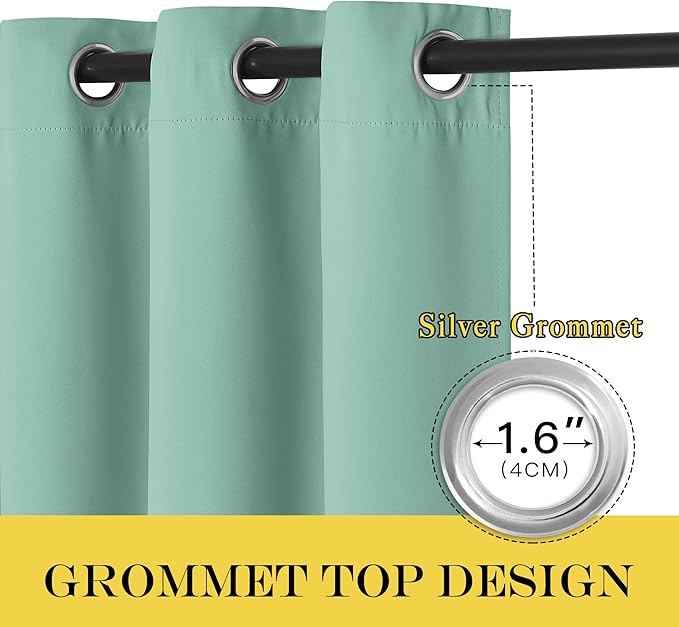 NICETOWN Blackout Curtains 120 inch Length - Image 5