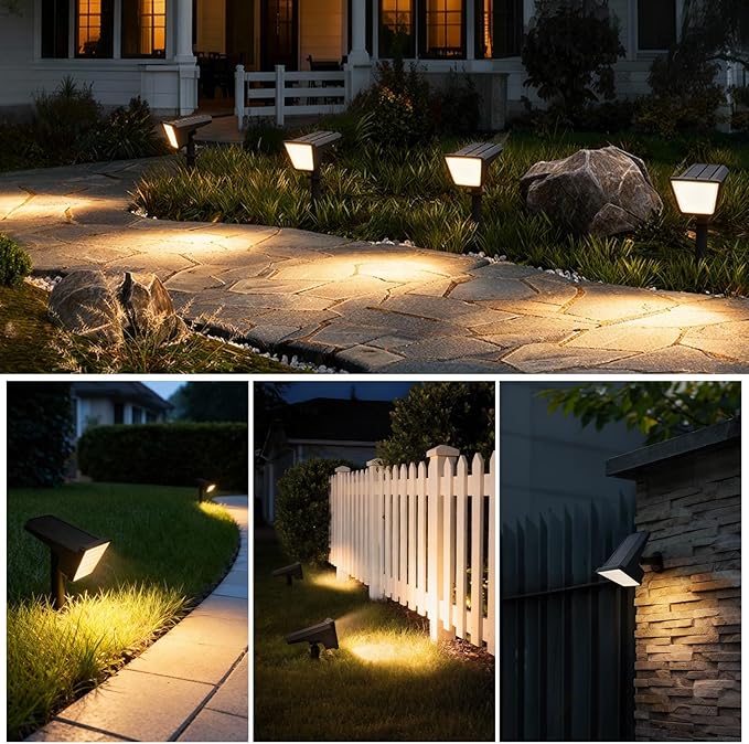 Philips 6 Packs Solar Spot Lights Outdoor Waterproof, 28 LED 3000K Solar - Image 8