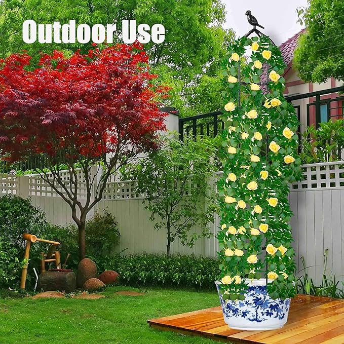 2-Pack 6FT Garden Obelisk Trellis - Image 6