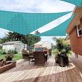 Patio Paradise 16' x 16' x 15'10" Sun Shade Sail Triangle Canopy, Permeable by Patio