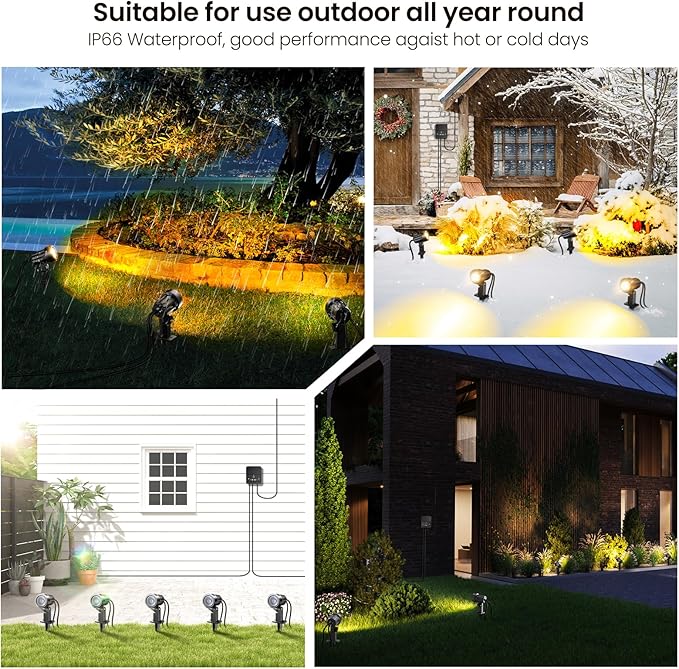 LED Landscape Lighting Kit Outdoor Landscape Lights - Image 6