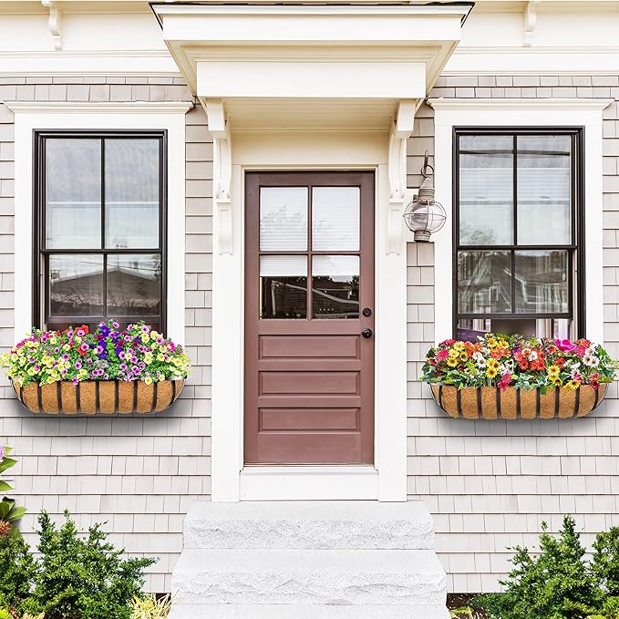 4pcs 24" Window Box Deck Railing Planter - Image 6