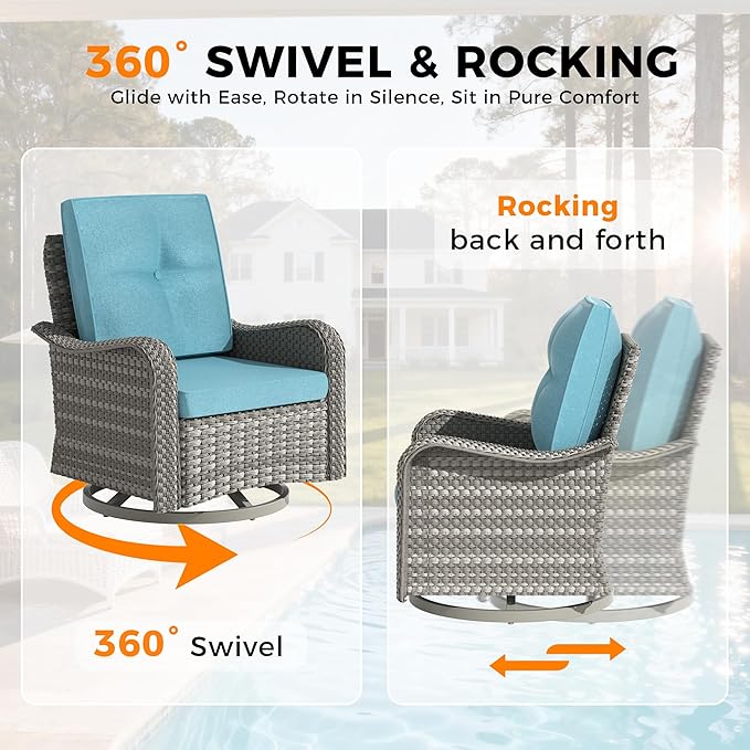 14-Seat Modern Patio Furniture Set - Image 5
