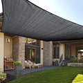 LOVE STORY Custom Size 8'x9' Graphite Grey Sun Shade Sail Rectangle UV Block by LOVESTORY
