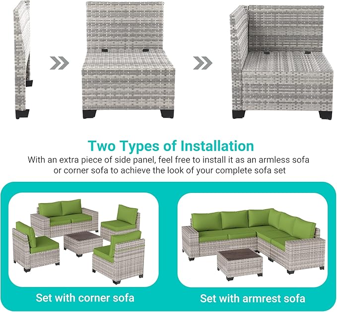 15-Piece Outdoor Patio Furniture Set - Image 3