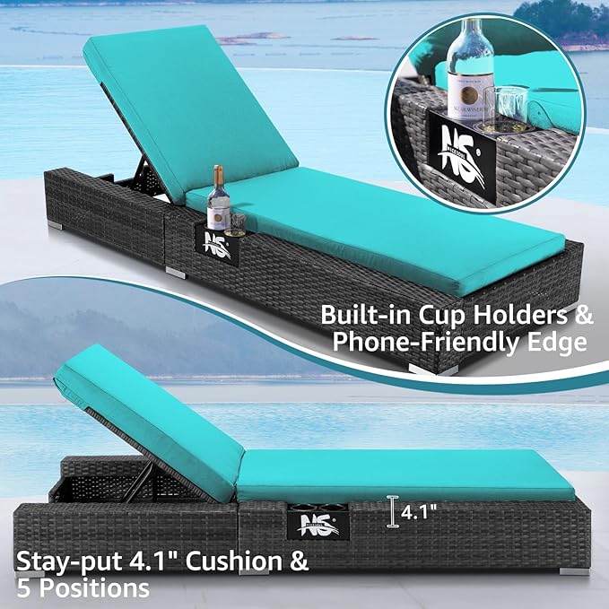 NICESOUL 13 Piece Outdoor Furniture - Image 9
