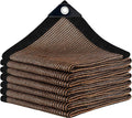 Mocha Sun Shade Cloth, 10x12FT Pergola Shade Cover by IMSGVIFO