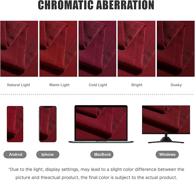 BONZER Outdoor Curtains for Patio Waterproof Thick Privacy Grommet Light - Image 5
