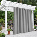 NICETOWN Outdoor Curtain for Patio Waterproof W100 x L84, 1 Piece by NICETOWN