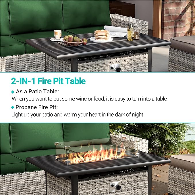 10-Piece Outdoor Patio Furniture Set - Image 3