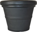 Tusco Products RR135BK Classic Rolled Rim Garden Planter by TuscoProducts