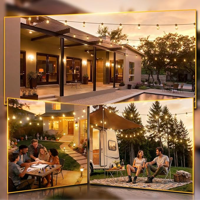 addlon 36FT LED Outdoor String Lights - Image 6