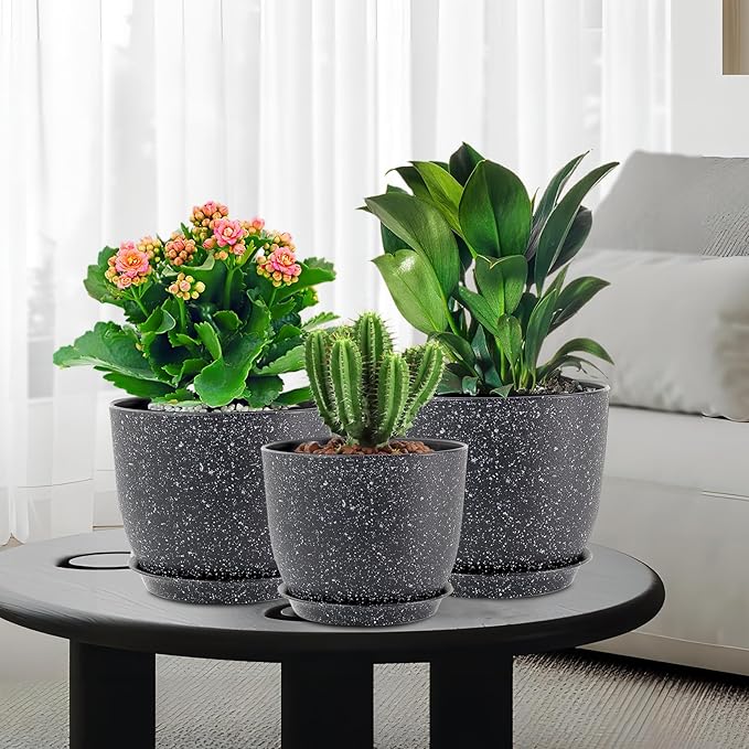 Plant Pots 10/9/8 inch, Flower Pots - Image 7