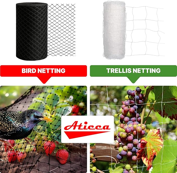 Heavy Duty Bird Netting for Garden Protection & Fruit Trees, 7.5x100 Ft - Image 5