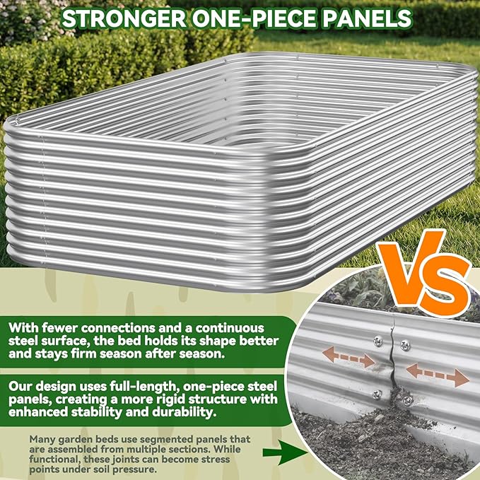 3 Pack Tall 4x2x1.5FT Raised Beds - Image 3