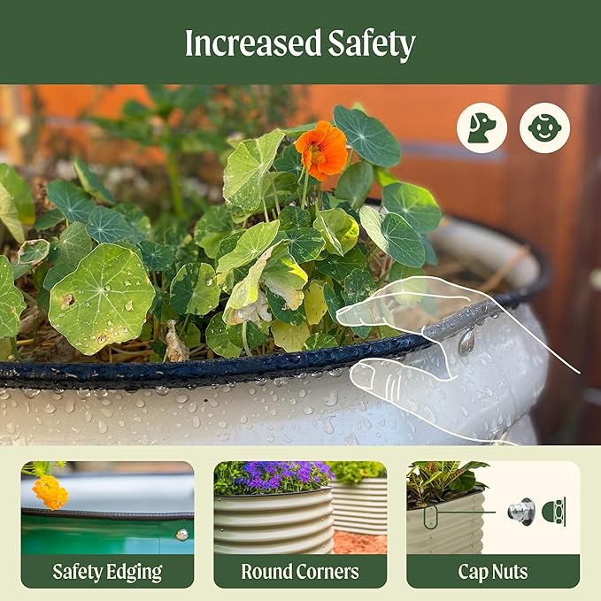 Vego garden 26" Extra Tall Raised Garden Bed Kits, 6 in 1 Modular Raised - Image 7
