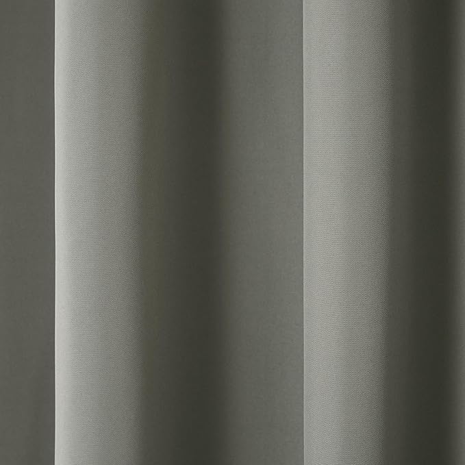 TOWN & COUNTRY BASICS Cabana Solid Heavyweight Indoor Outdoor Curtains - Image 5