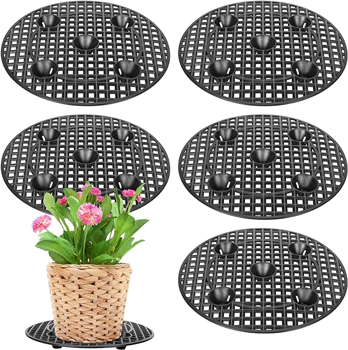 moonoom 6 Pcs Big Potted Plant Stands by moonoom