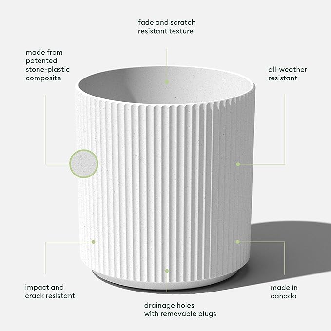 Veradek Demi Series Round Planter - Image 2