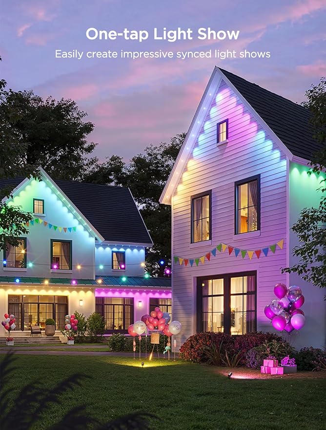 Govee Permanent Outdoor Lights 2, 50ft RGBIC Outdoor Lights - Image 3
