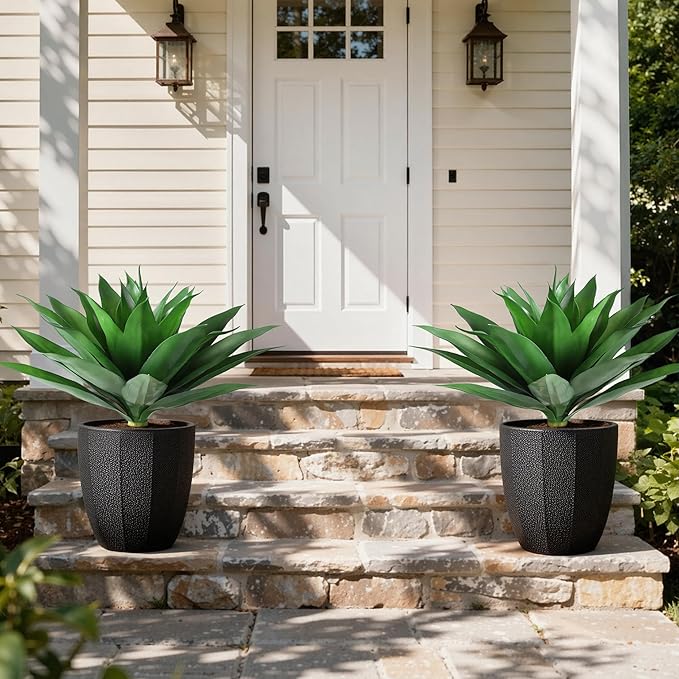 Ivydale Outdoor Faux Plants, Large Fake Plants Realistic Greenery UV Resistant - Image 7
