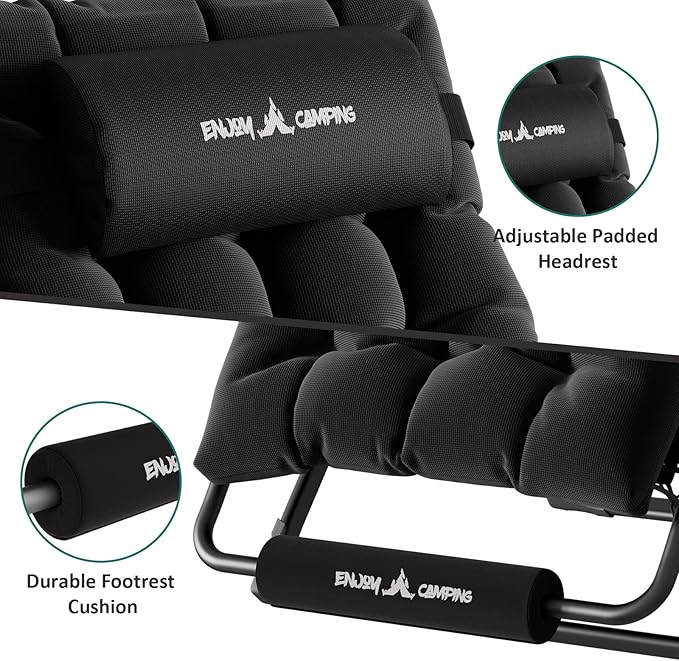 UDPATIO Oversized Zero Gravity Chair Set of 2, 29In XL Patio Reclining Chair - Image 4