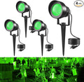 T-SUN Green Spotlight Outdoor, Waterproof LED Landscape Lighting by T-SUN