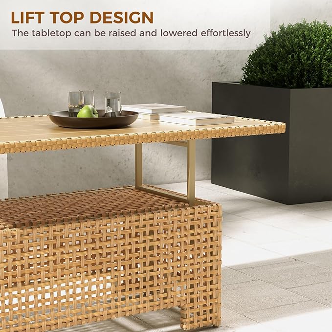 Grand patio 14-Piece Wicker Patio Furniture Set - Image 2