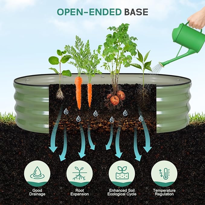 Galvanized Raised Garden Bed - Image 5