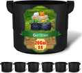 Gardzen 6-Pack 20 Gallon Grow Bags, Aeration Fabric Pots by Gardzen