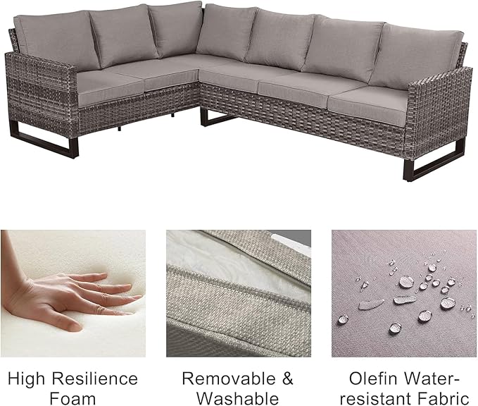 Patio Sectional Furniture Set - Image 9