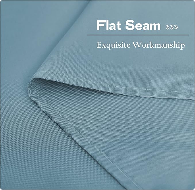 NICETOWN Outdoor Curtains for Patio Waterproof Extra Wide 2 Panels, Rustproof - Image 5