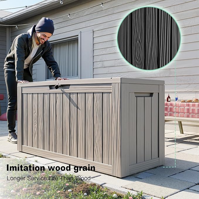 ROJIK Outdoor Storage Housing Deck Box - Image 3