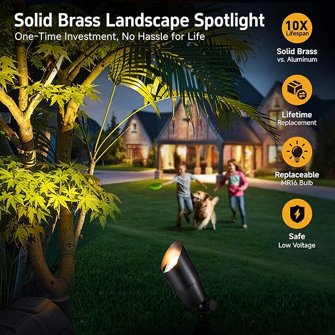 Gardenreet Spot Light Brass - Image 2