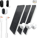 Solar Panel for Arlo Essential/XL Spotlight Cam, Essential 2K/2K XL, by AYIIFEI