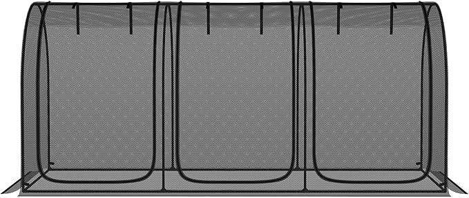 Outsunny 9' x 4' Crop Cage, Plant Protection Tent - Image 8