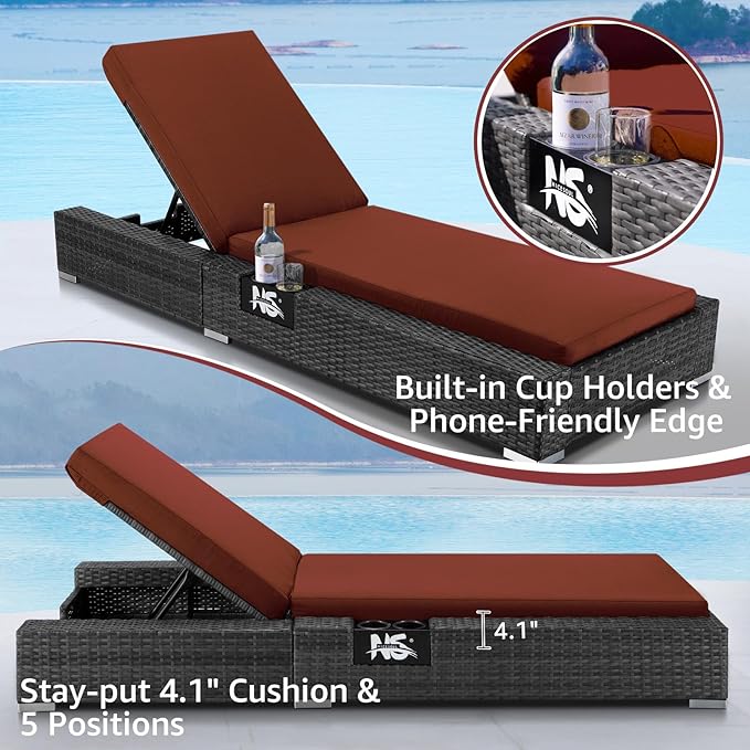 NICESOUL 13 Piece Outdoor Furniture - Image 9
