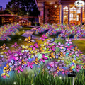 Solar Garden Lights Outdoor, Waterproof Solar Butterfly Lights 4 Pack Willow by MRHEPHAESTUS