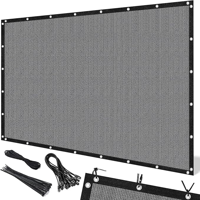 Artpuch 90% Sun Shade Cloth, 6 x 16 FT Pergola Shade Cover Canopy by Artpuch