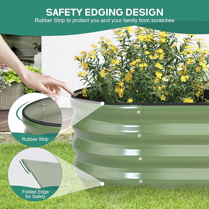 Galvanized Raised Garden Bed - Image 4