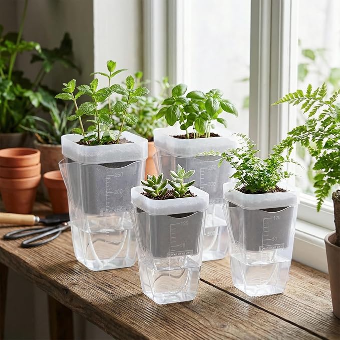 QCQHDU 2 Inch Mini Self Watering Pots - Image 7