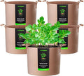 VIVOSUN 5-Pack 20 Gallons Grow Bags Heavy Duty Thickened Nonwoven Fabric Pots by VIVOSUN