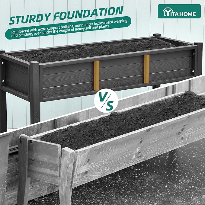 YITAHOME Raised Garden Bed HDPE - Image 8