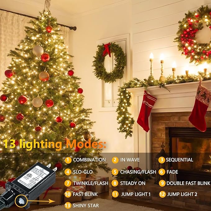 Connectable 200 LED String Lights Indoor Outdoor - Image 4