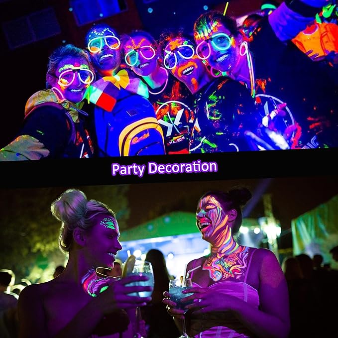 Halloween Outdoor Blacklight Spotlight, 12W Outdoor Black Lights - Image 6